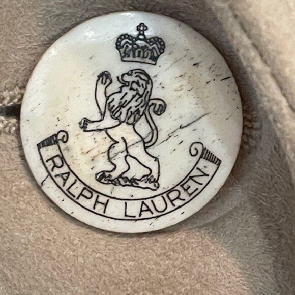 Ralph Lauren Tan Suede Equestrian Blazer  – SZ 2 - Picture 5 of 8